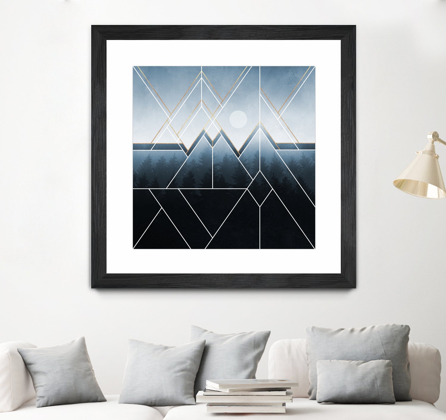 Fading North by Elisabeth Fredriksson on GIANT ART - blue digital painting