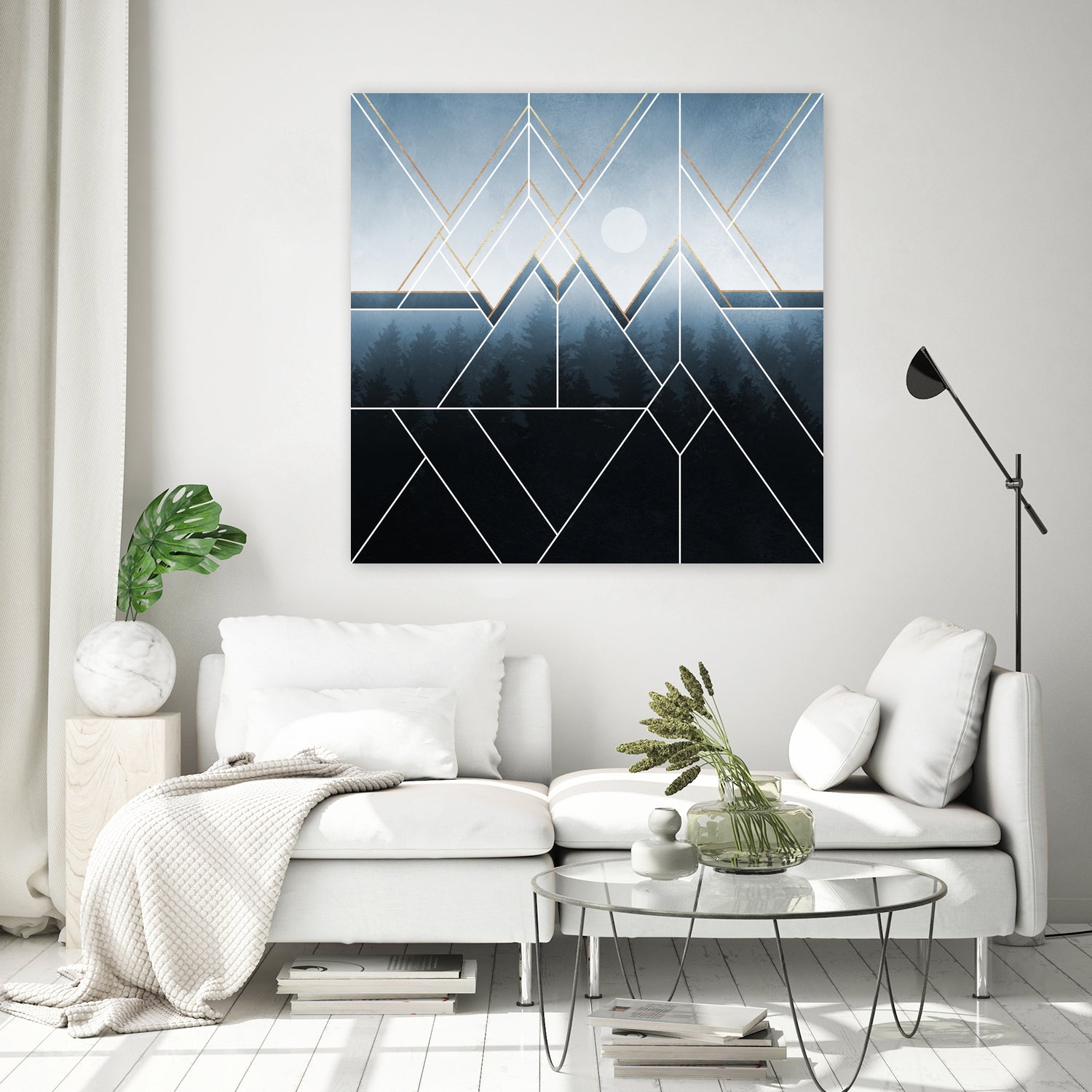 Fading North by Elisabeth Fredriksson on GIANT ART - blue digital painting