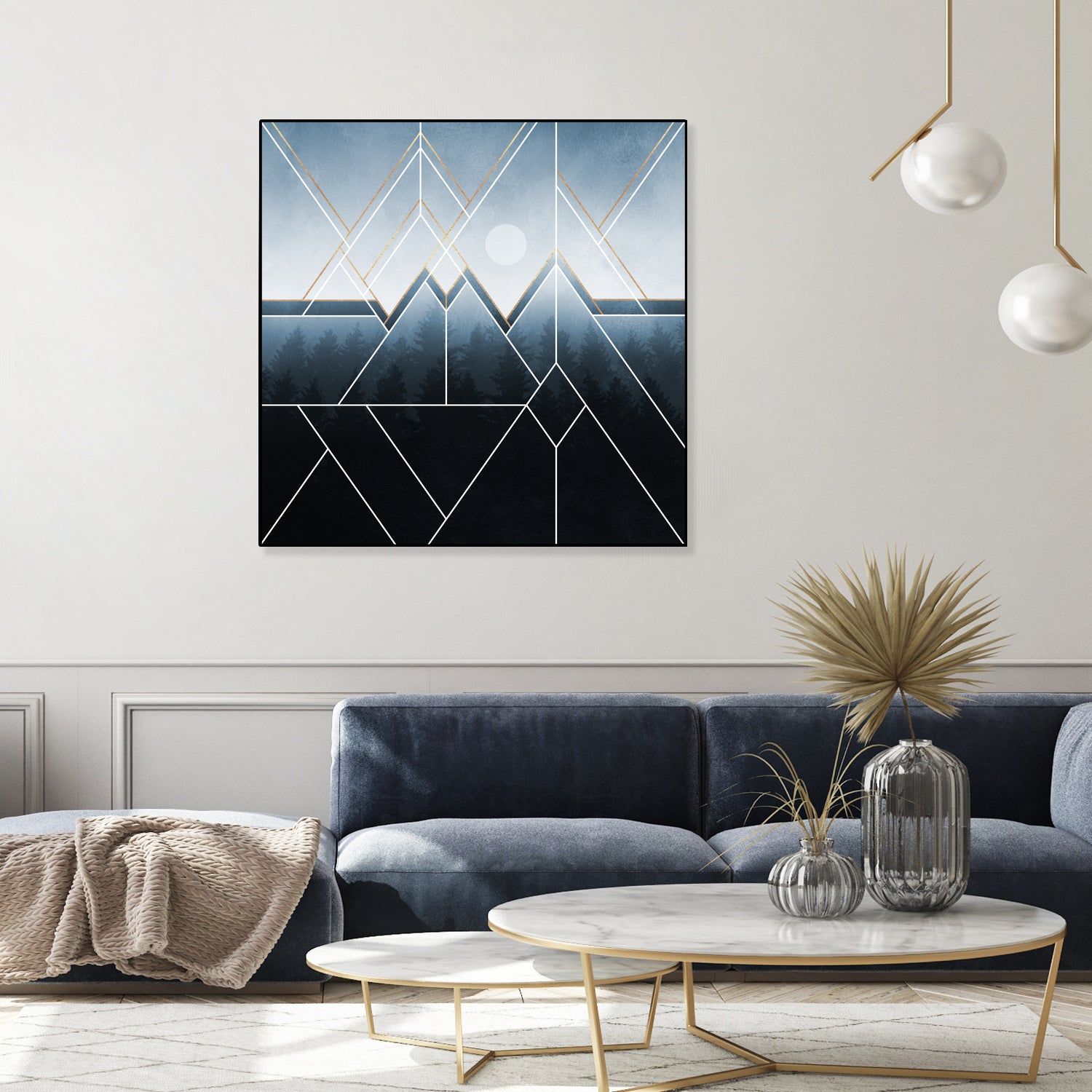 Fading North by Elisabeth Fredriksson on GIANT ART - blue digital painting