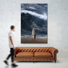 Tsunami by Evgenij Soloviev on GIANT ART - blue digital painting