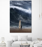 Tsunami by Evgenij Soloviev on GIANT ART - blue digital painting