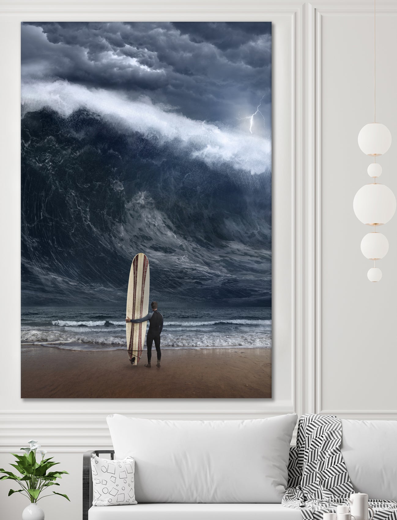 Tsunami by Evgenij Soloviev on GIANT ART - blue digital painting