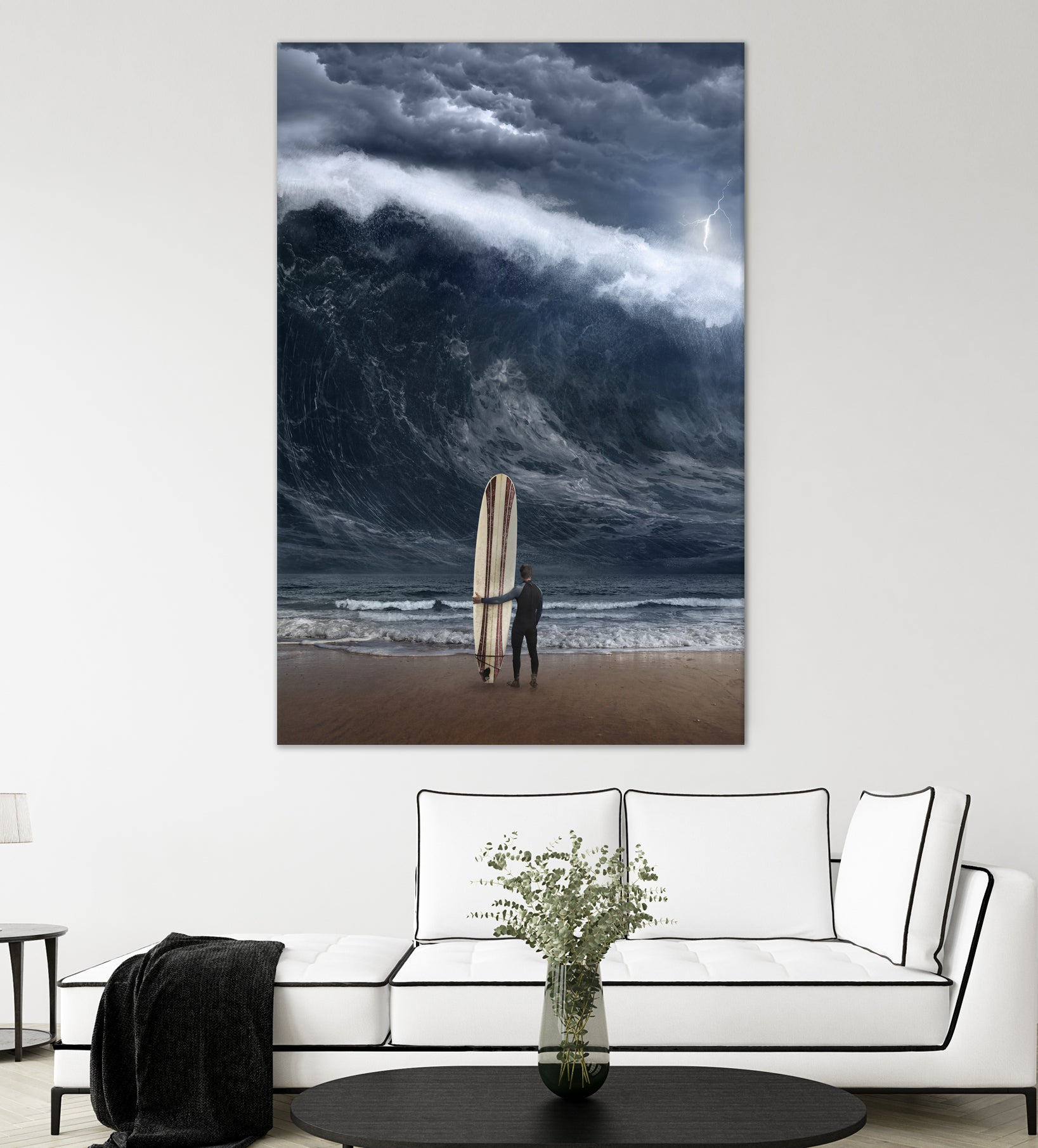 Tsunami by Evgenij Soloviev on GIANT ART - blue digital painting