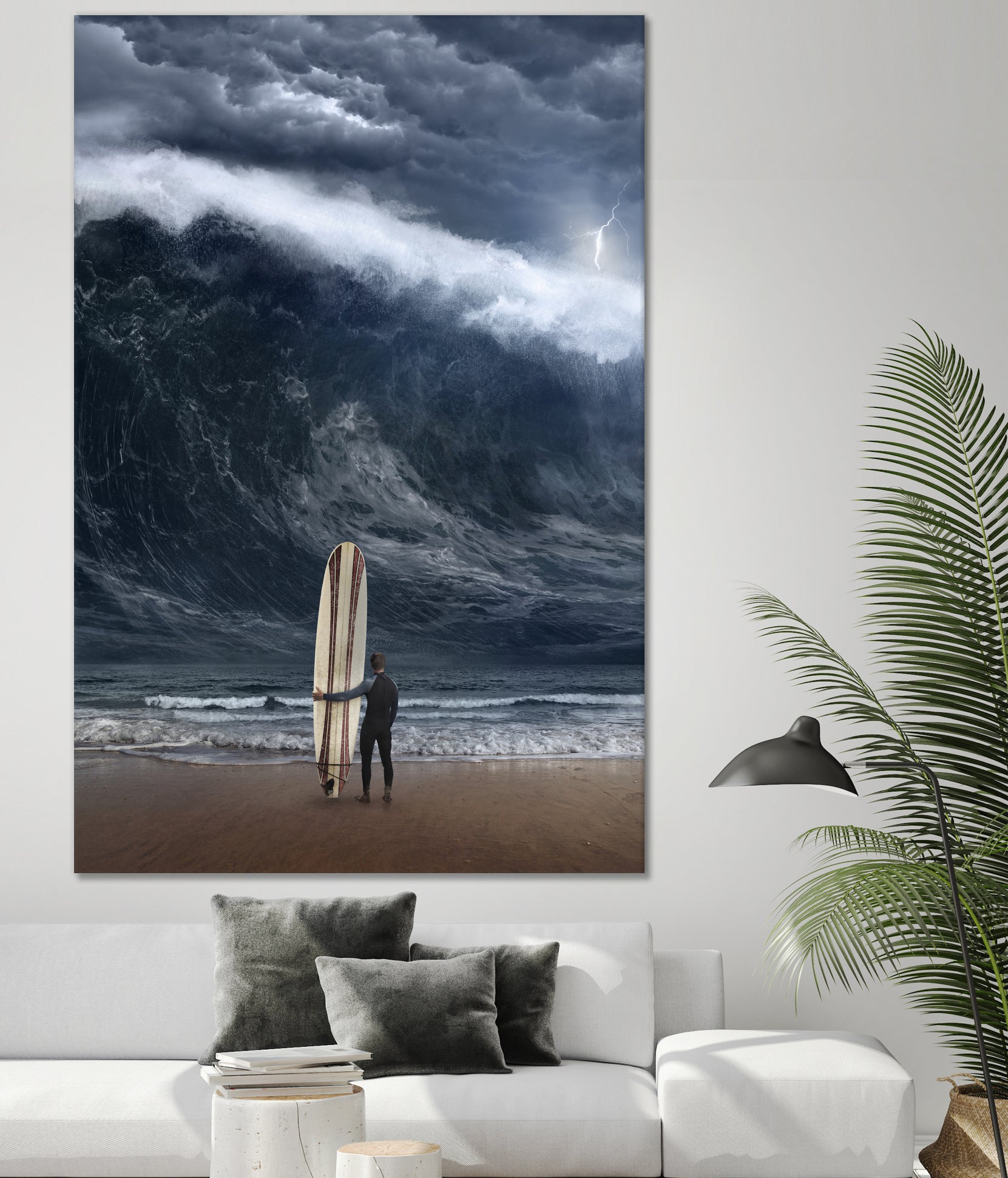 Tsunami by Evgenij Soloviev on GIANT ART - blue digital painting