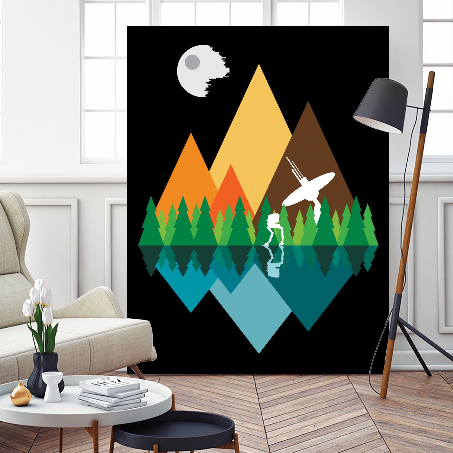 Forest view by Antonio Camarena on GIANT ART - black digital painting