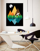 Forest view by Antonio Camarena on GIANT ART - black digital painting