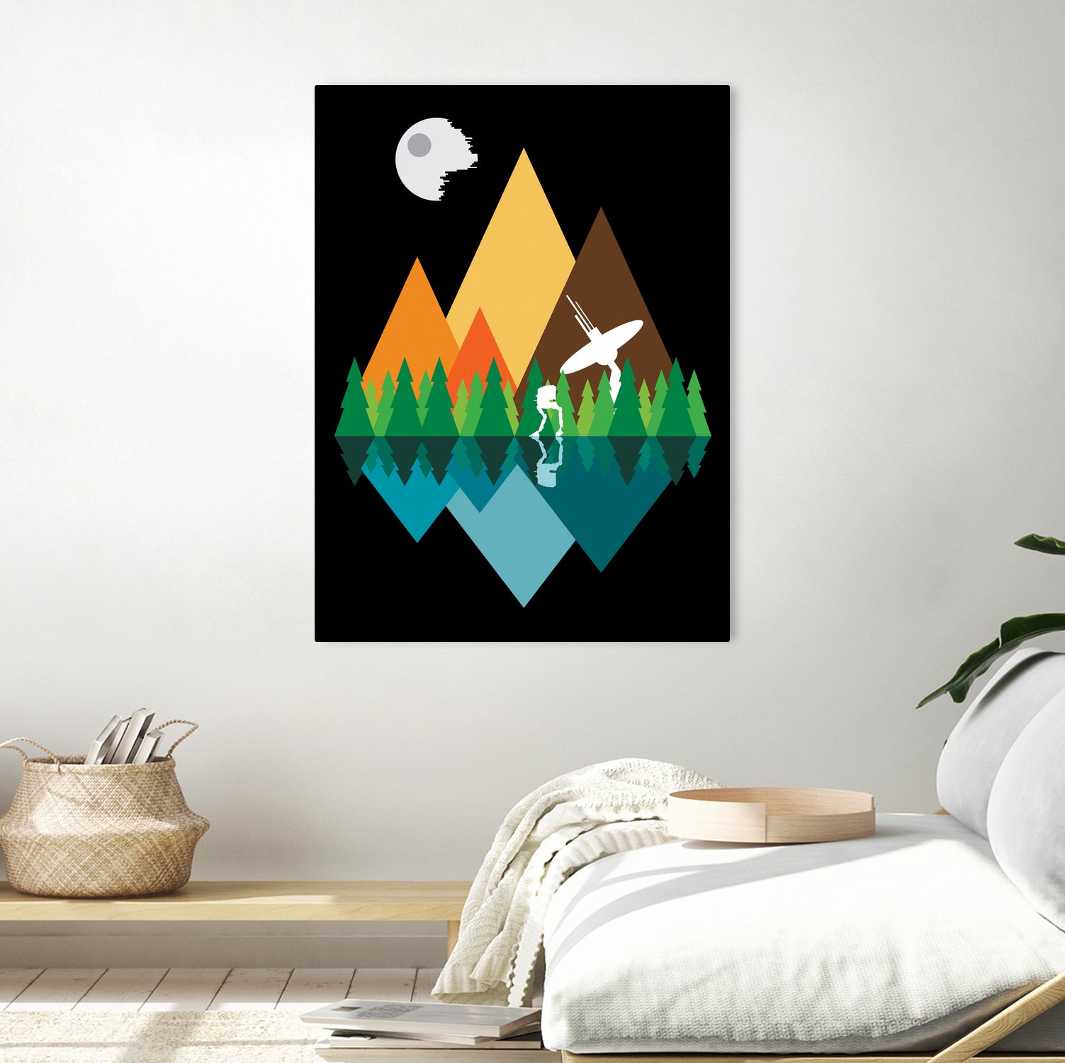 Forest view by Antonio Camarena on GIANT ART - black digital painting