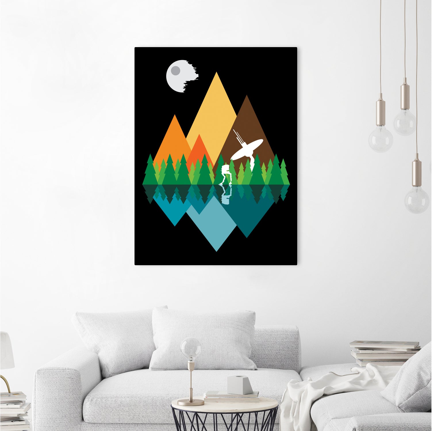 Forest view by Antonio Camarena on GIANT ART - black digital painting