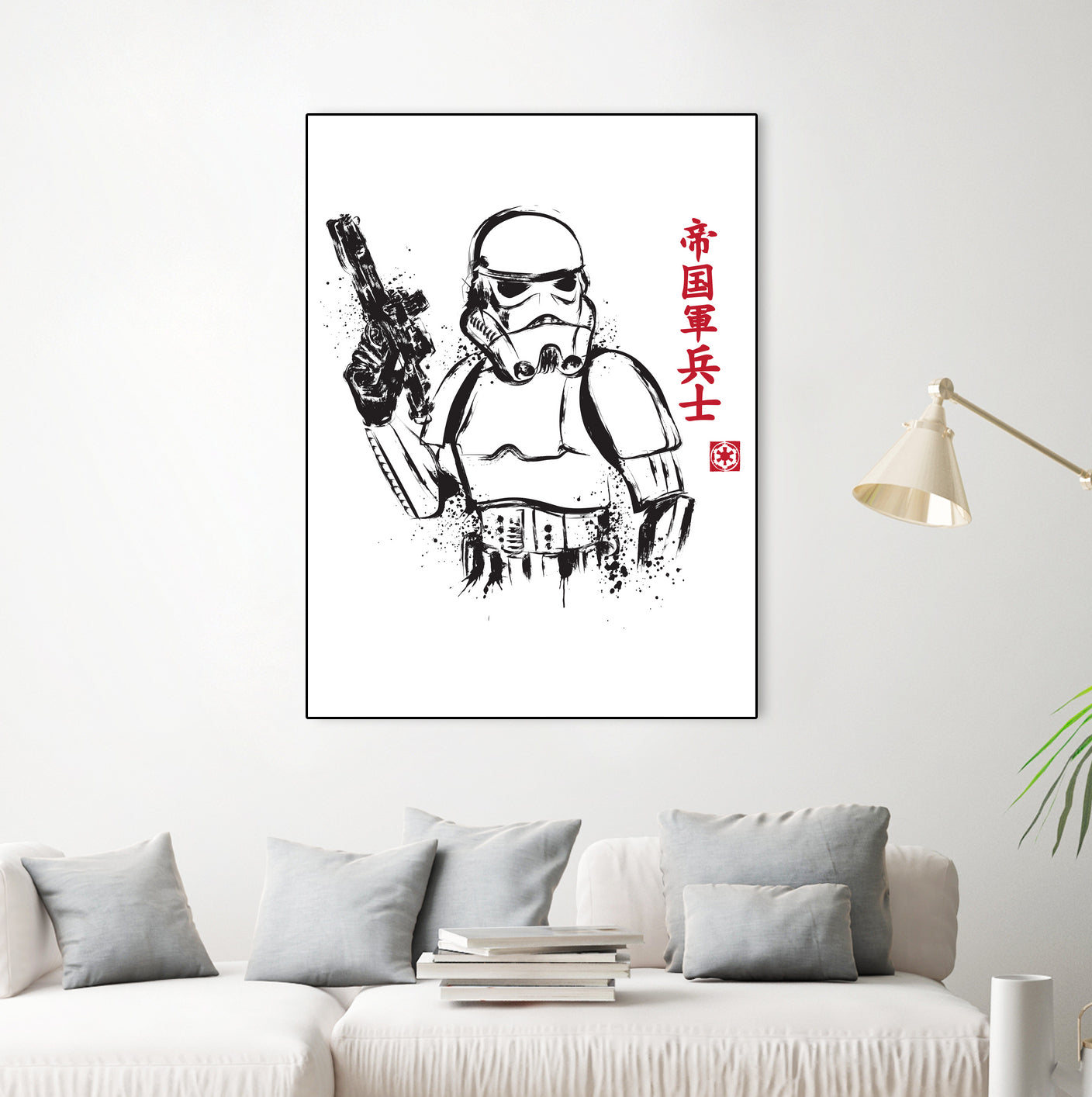 Imperial Soldier by Antonio Camarena on GIANT ART - white digital painting