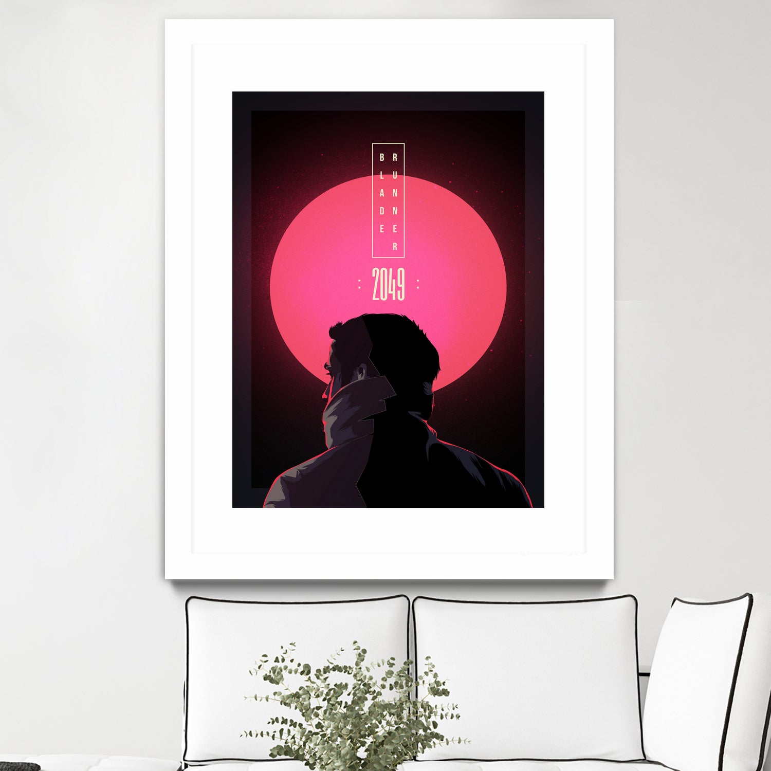 Blade Runner 2049 by Tibor Lovas on GIANT ART - pink digital painting