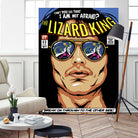 The Lizard King by Bily Mariano da Luz on GIANT ART - black digital drawing