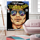 The Lizard King by Bily Mariano da Luz on GIANT ART - black digital drawing