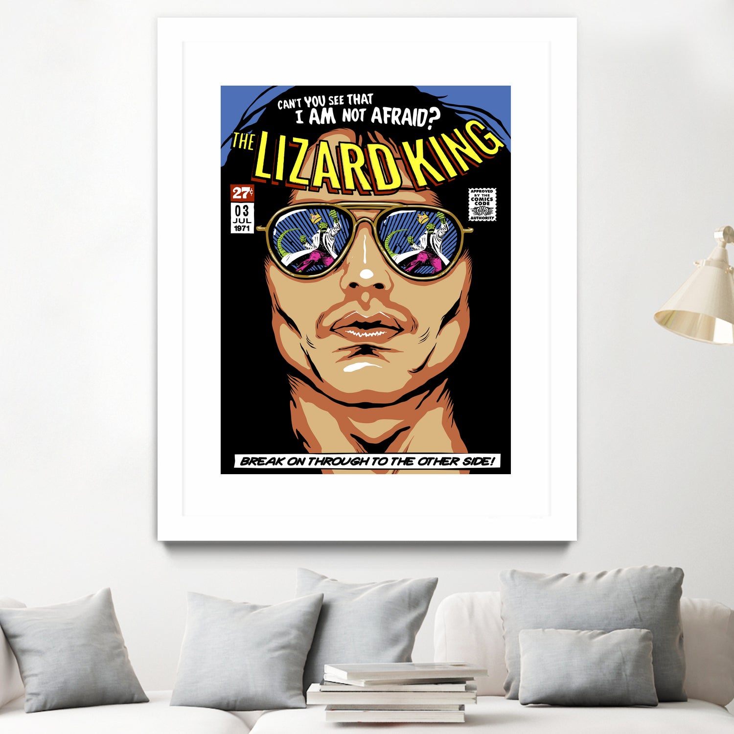 The Lizard King by Bily Mariano da Luz on GIANT ART - black digital drawing