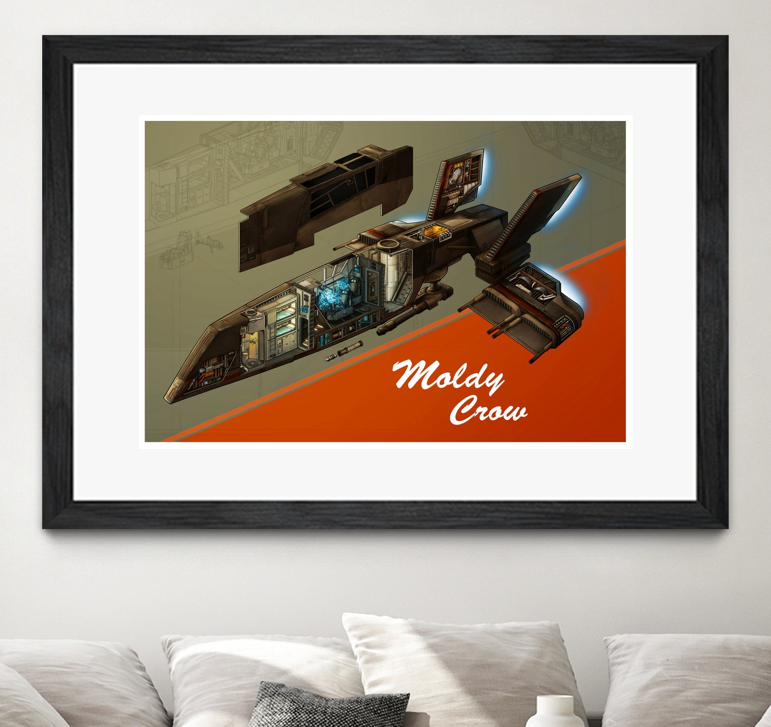 The Moldy Crow by Matheus Moura on GIANT ART - brown digital painting