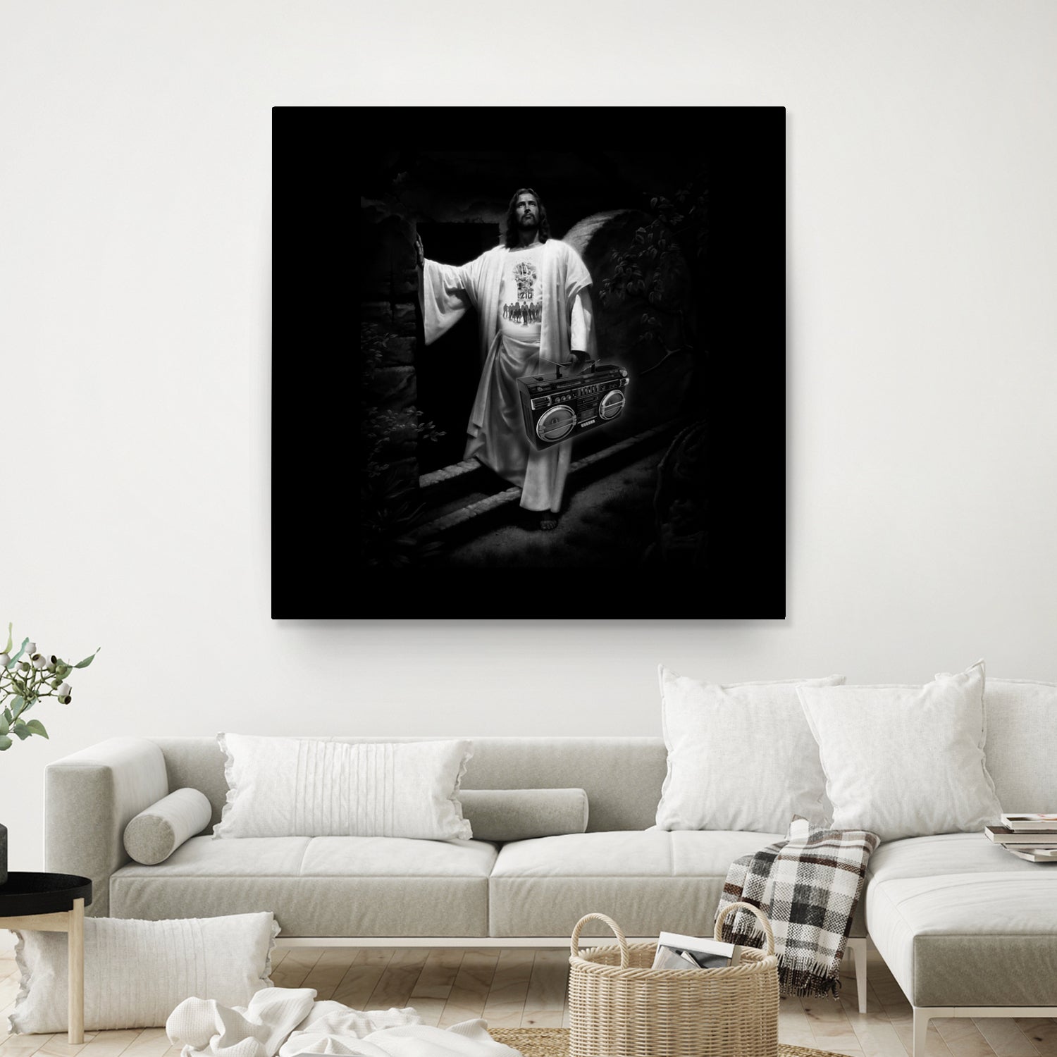 Resurrection (Boom Box Edition) by Ziggy Christenson on GIANT ART - black digital painting