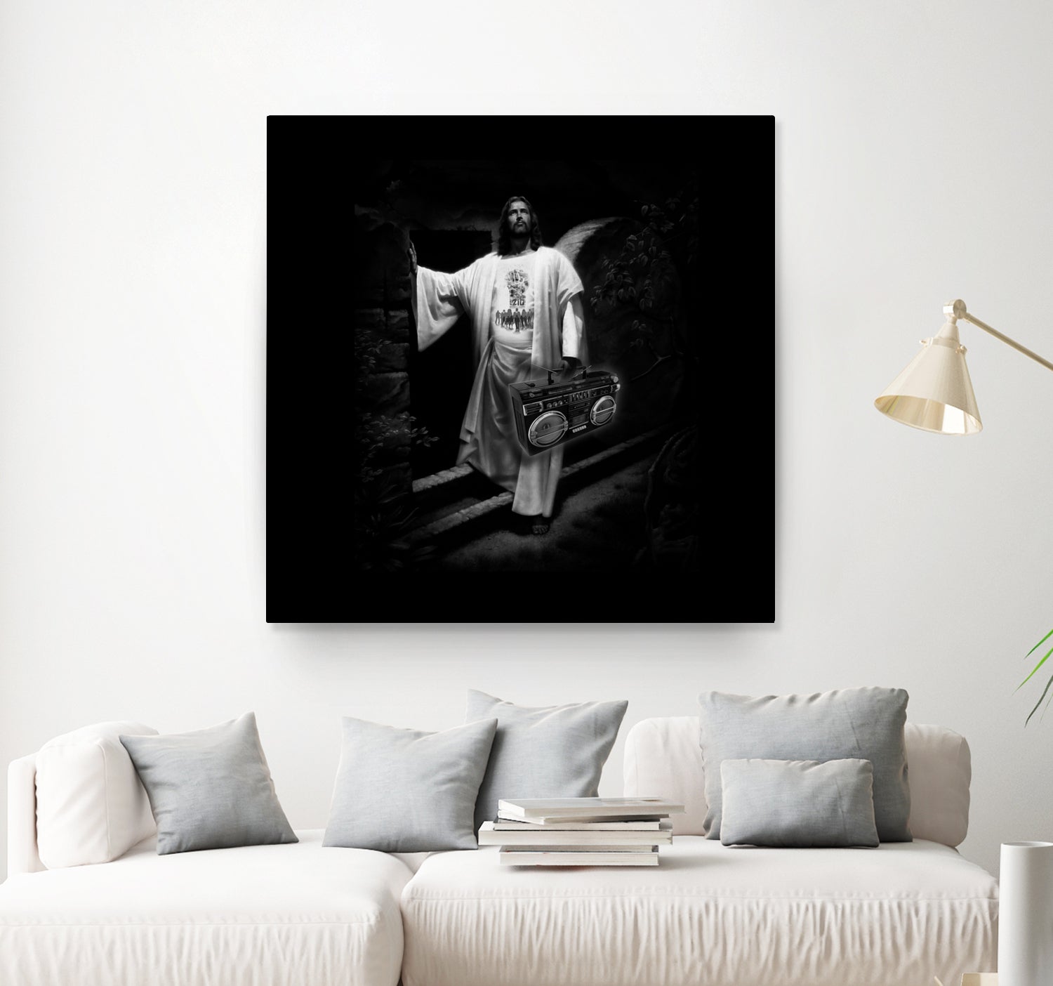 Resurrection (Boom Box Edition) by Ziggy Christenson on GIANT ART - black digital painting