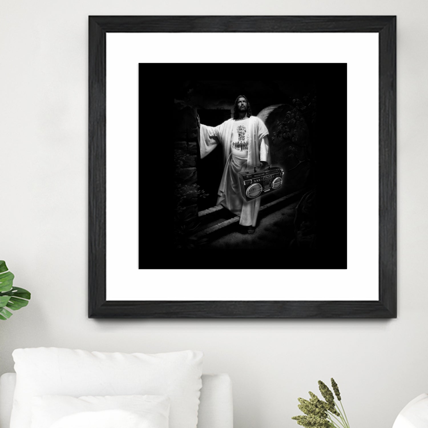 Resurrection (Boom Box Edition) by Ziggy Christenson on GIANT ART - black digital painting