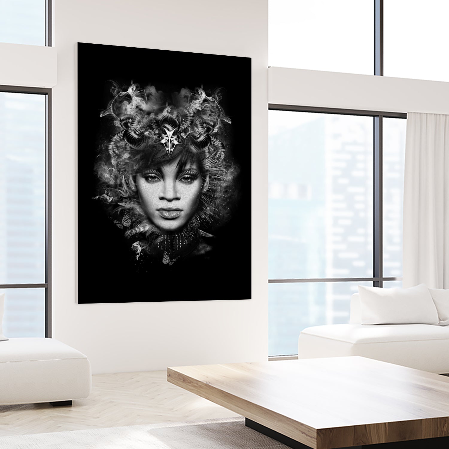 RiRi by Nicolas Obery on GIANT ART - black photo manipulation