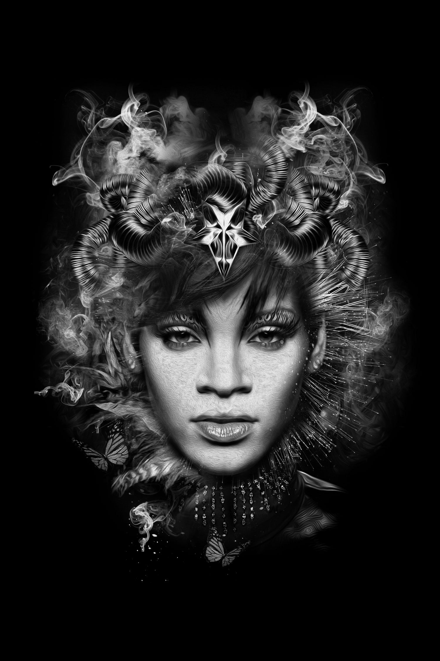 RiRi by Nicolas Obery on GIANT ART - black photo manipulation