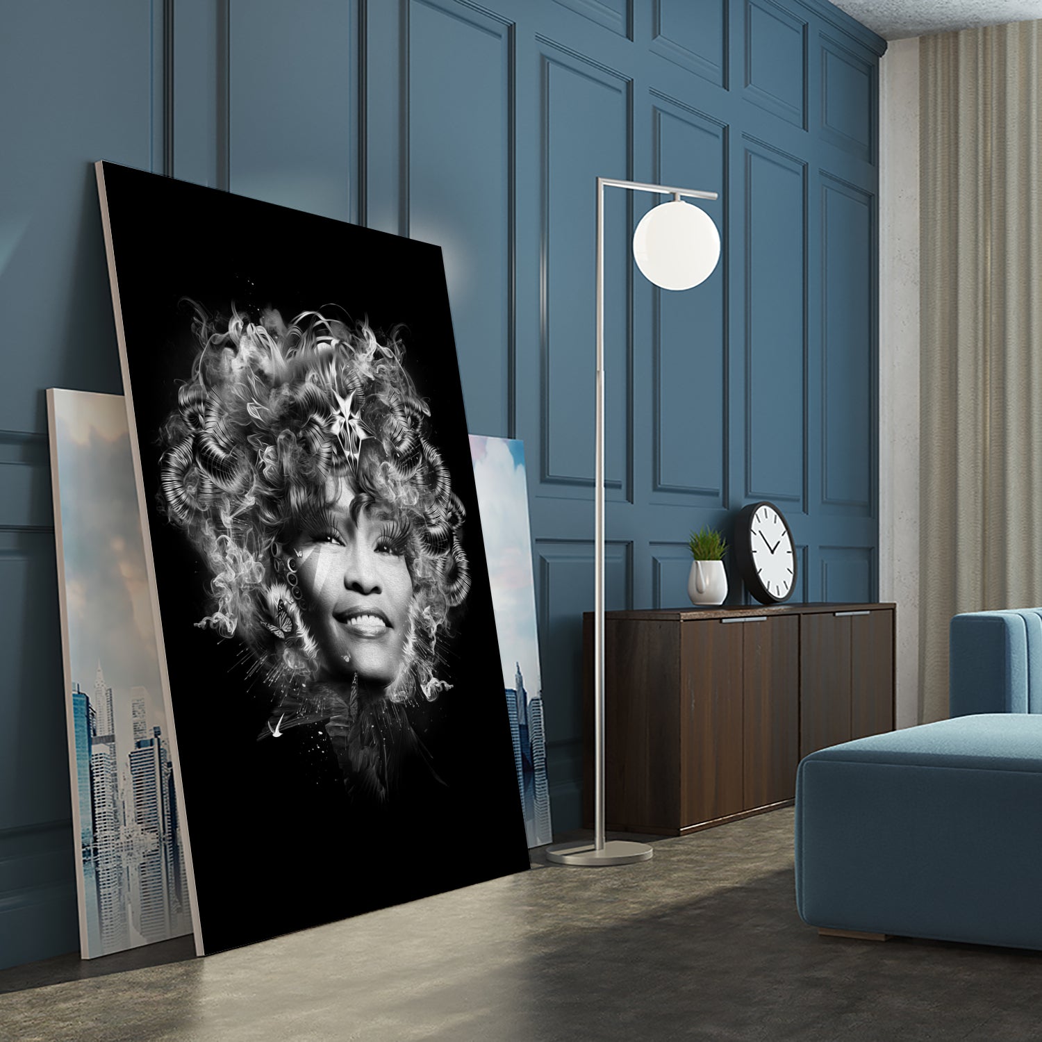 Whitney by Nicolas Obery on GIANT ART - black photo manipulation