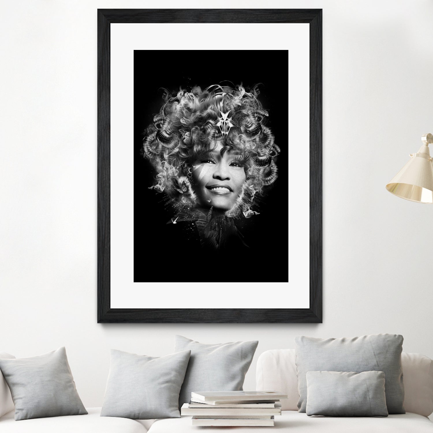 Whitney by Nicolas Obery on GIANT ART - black photo manipulation