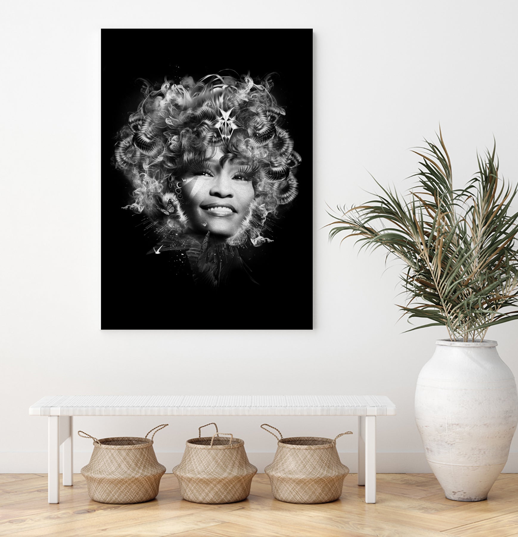 Whitney by Nicolas Obery on GIANT ART - black photo manipulation