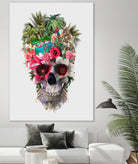 Summer Skull IV by RIZA PEKER on GIANT ART - orange digital painting