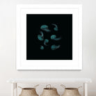 Jellyfish Ballet by ursulla Pinon on GIANT ART - black digital drawing