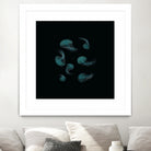 Jellyfish Ballet by ursulla Pinon on GIANT ART - black digital drawing