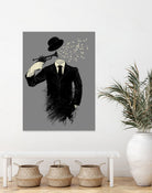 Blown by Anthony Aves on GIANT ART - gray digital painting