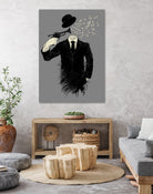 Blown by Anthony Aves on GIANT ART - gray digital painting