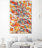 Shredded Flow by Randy Witte on GIANT ART - orange digital painting