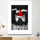 Every Angel Is Terror by Vassilis Dimitros on GIANT ART - black digital painting