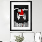 Every Angel Is Terror by Vassilis Dimitros on GIANT ART - black digital painting