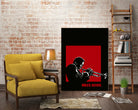MILES / DAVIS [A Kind of Red][by felixx / 2016] by Aeffe Felis on GIANT ART - black vector illustration