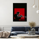 MILES / DAVIS [A Kind of Red][by felixx / 2016] by Aeffe Felis on GIANT ART - black vector illustration