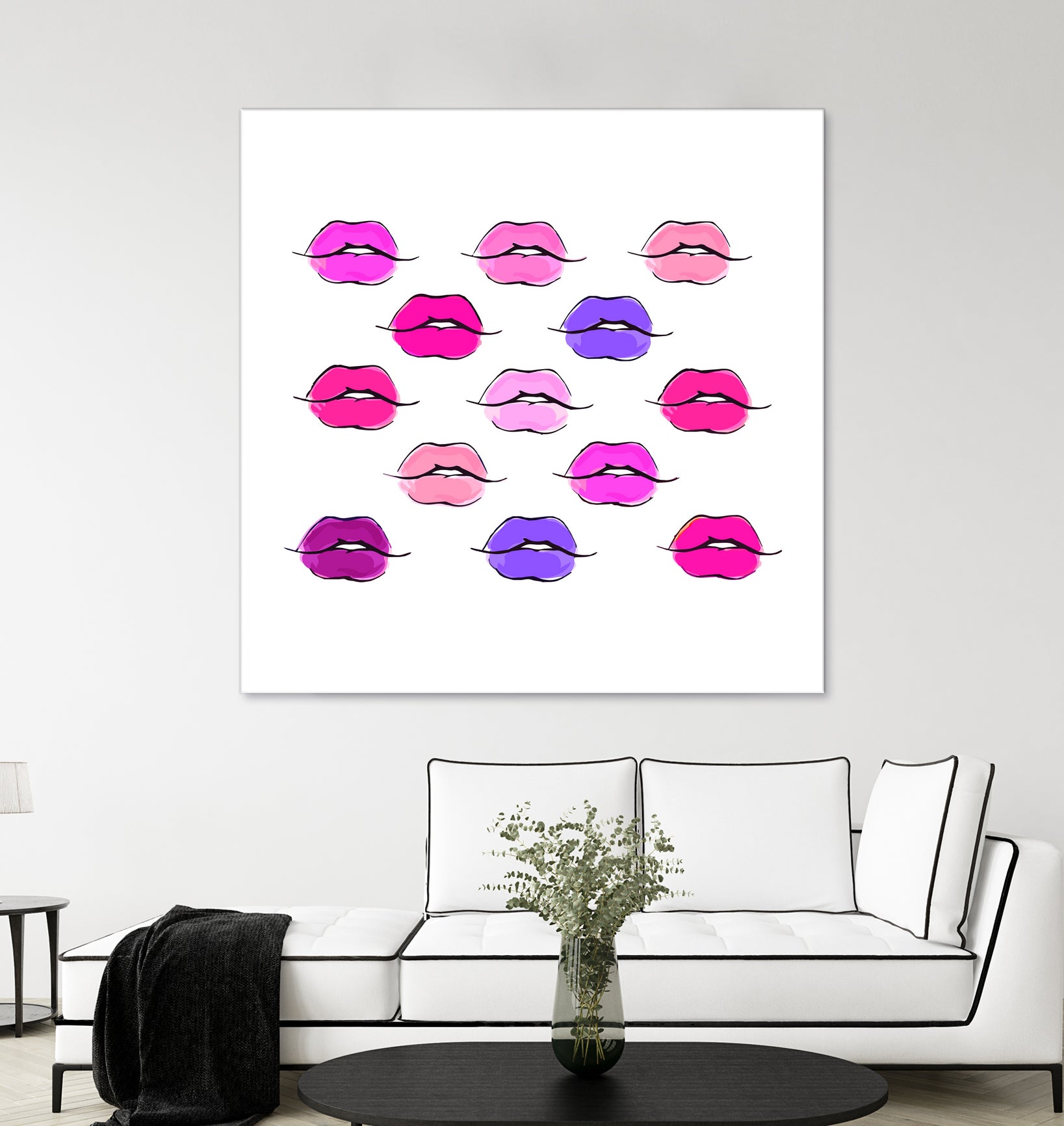 Shades of Pink by Jessica Velasquez on GIANT ART - white digital drawing