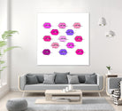 Shades of Pink by Jessica Velasquez on GIANT ART - white digital drawing