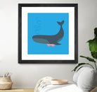 Whale Udder by Ryan Foster on GIANT ART - blue digital drawing