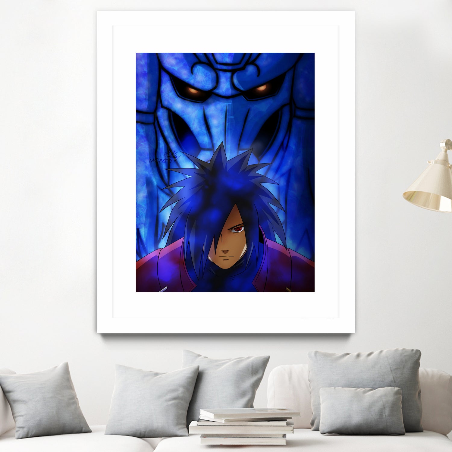 susanoo madara by MCAshe 24 on GIANT ART - blue character design