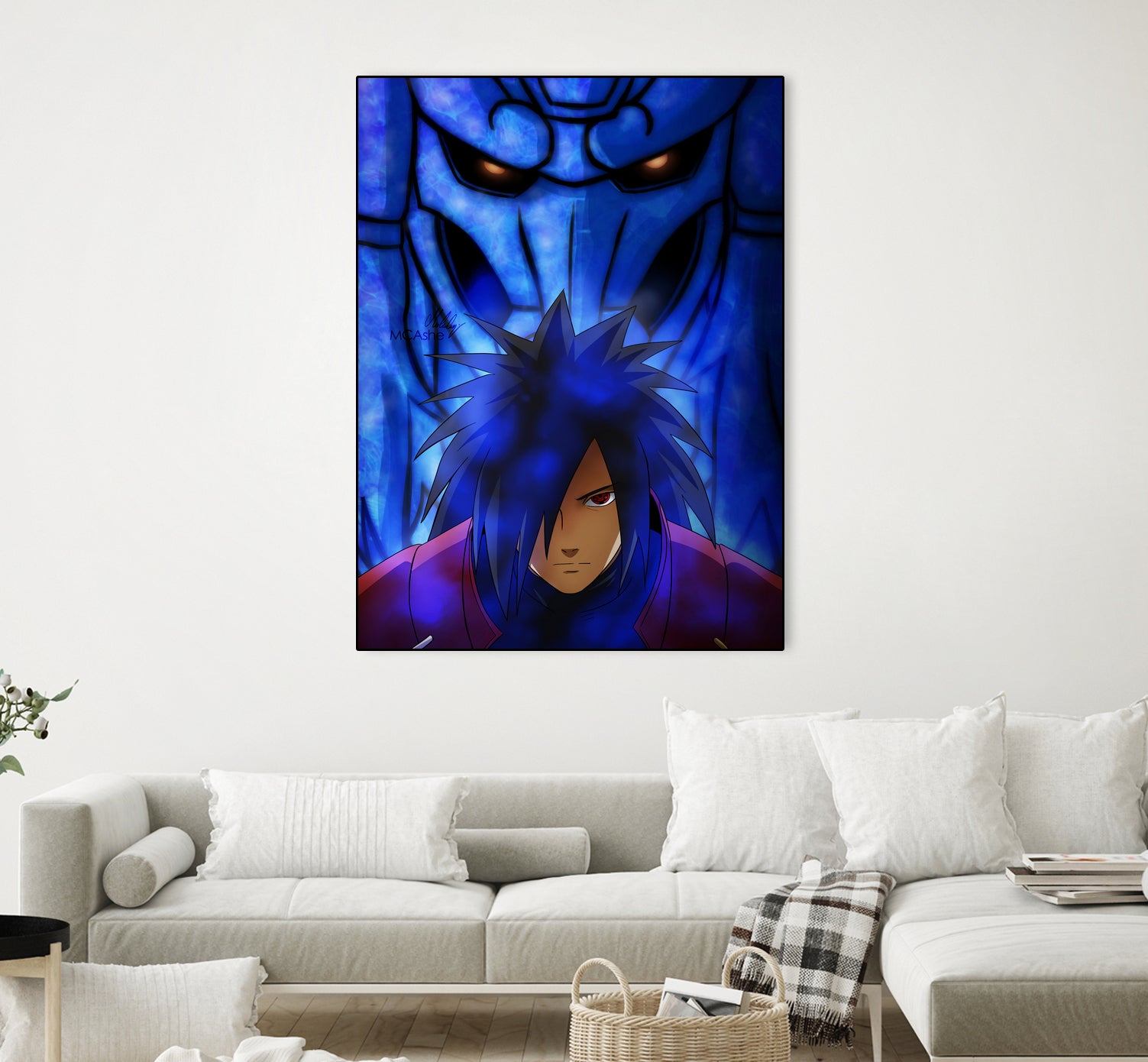 susanoo madara by MCAshe 24 on GIANT ART - blue character design