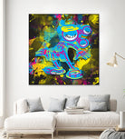 Dipopai - What's up there? - Black by Neo Dhlamini on GIANT ART - black digital painting