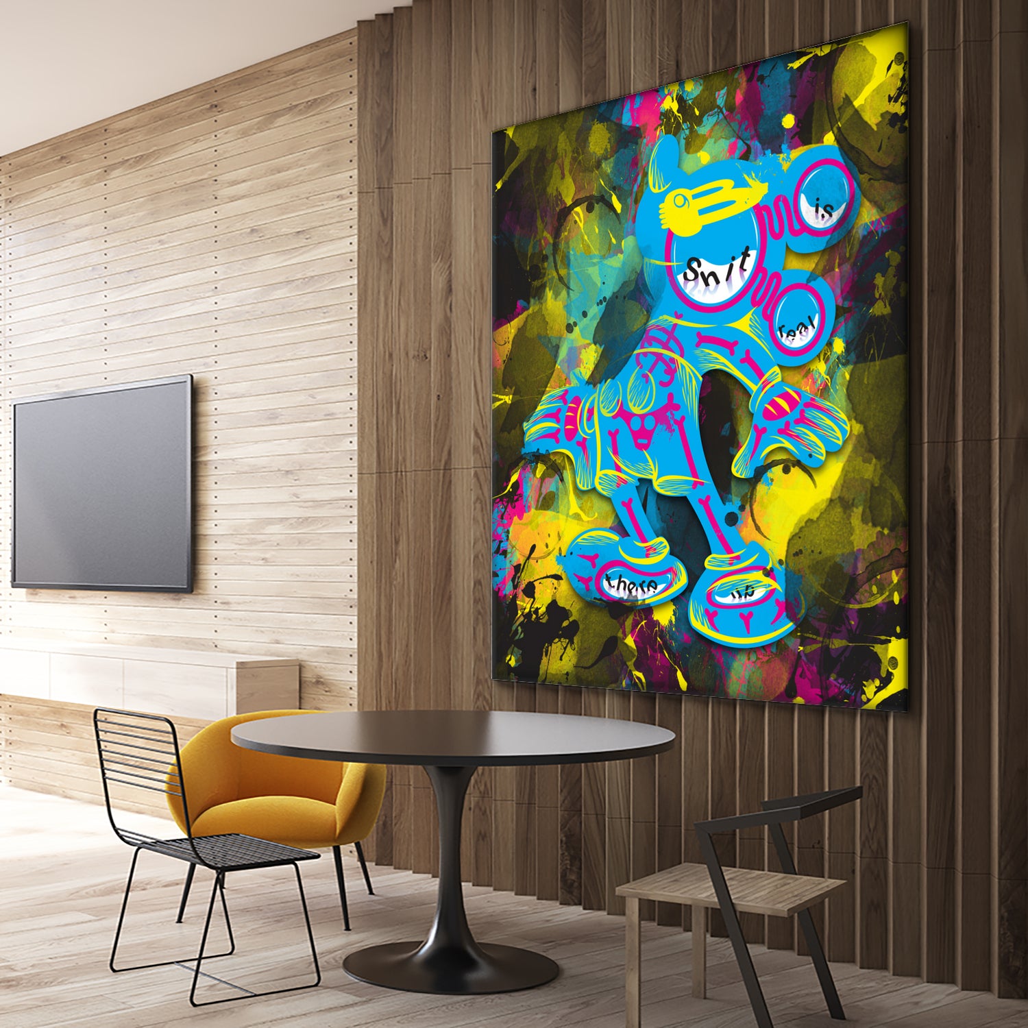 Dipopai - What's up there? - Black by Neo Dhlamini on GIANT ART - black digital painting