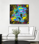 Dipopai - What's up there? - Black by Neo Dhlamini on GIANT ART - black digital painting