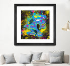 Dipopai - What's up there? - Black by Neo Dhlamini on GIANT ART - black digital painting