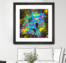 Dipopai - What's up there? - Black by Neo Dhlamini on GIANT ART - black digital painting