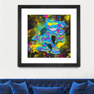 Dipopai - What's up there? - Black by Neo Dhlamini on GIANT ART - black digital painting