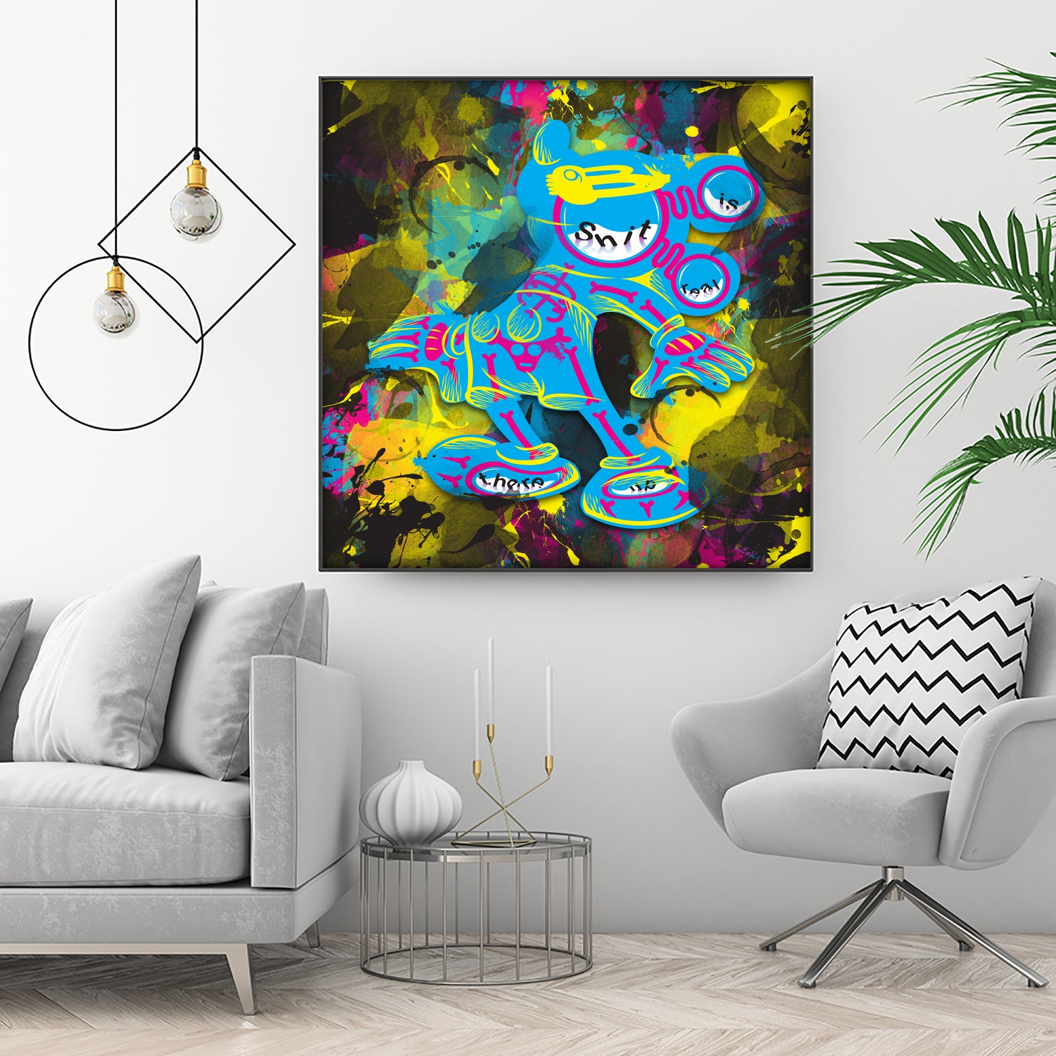 Dipopai - What's up there? - Black by Neo Dhlamini on GIANT ART - black digital painting