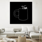 I Need Coffee by Tobias Fonseca on GIANT ART - black digital drawing