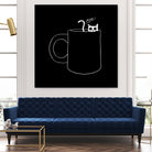 I Need Coffee by Tobias Fonseca on GIANT ART - black digital drawing